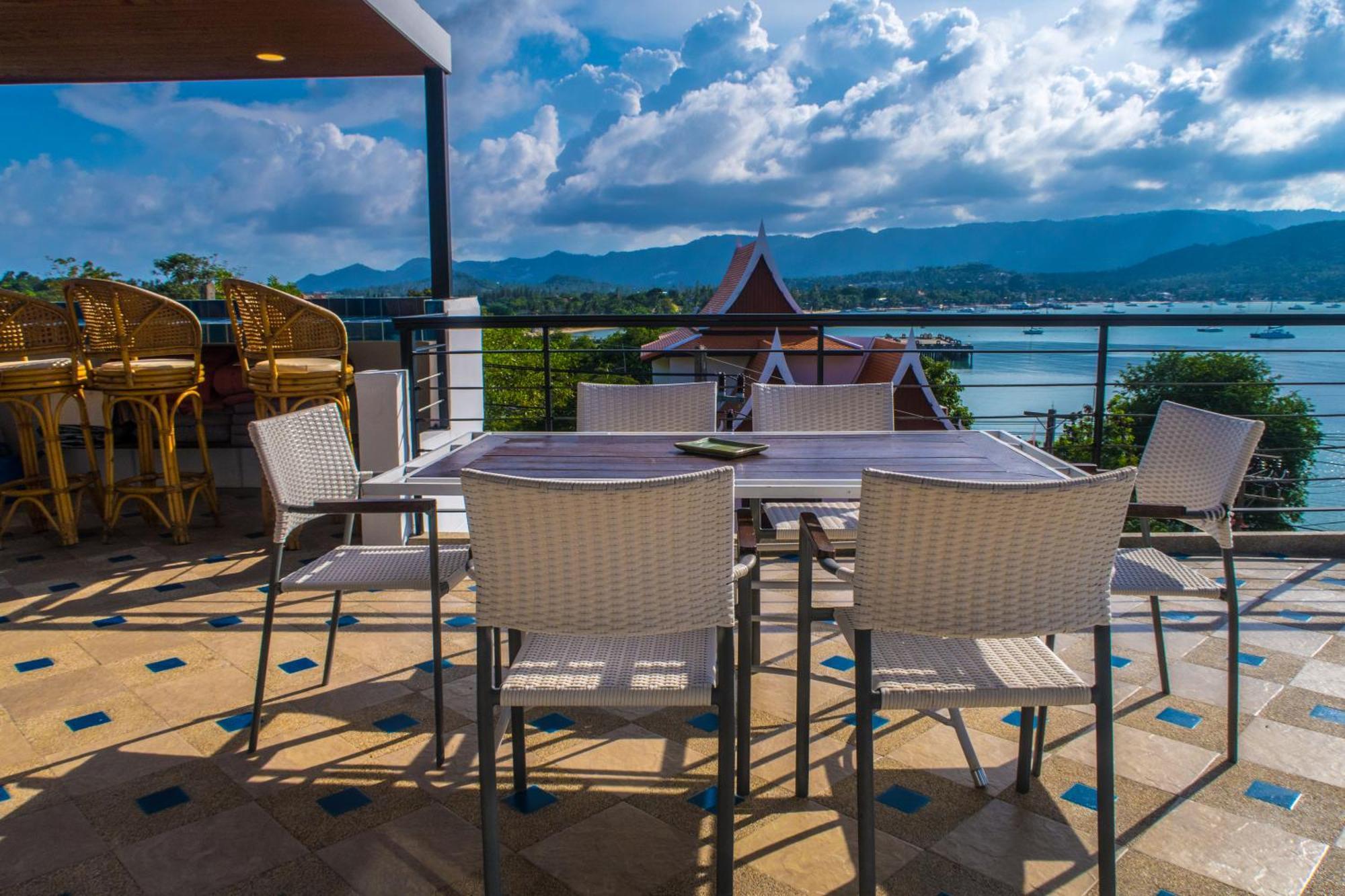 Celebrity Ocean View Villa Samui Bangrak pláž Exteriér fotografie