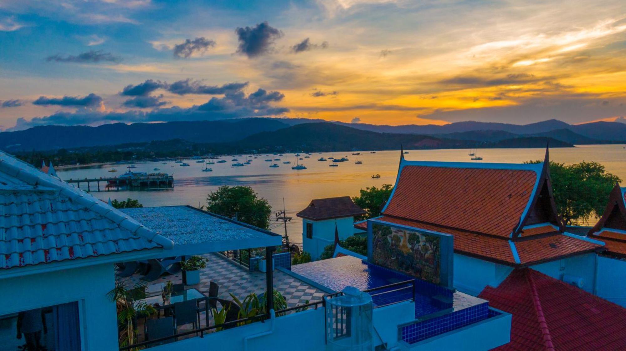 Celebrity Ocean View Villa Samui Bangrak pláž Exteriér fotografie